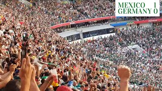 The final whistle moment when Mexico beat Germany in FIFA World Cup 2018 [upl. by Eceinwahs]