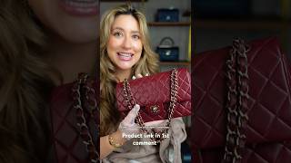 Unveil Elegance Burgundy Quilted Classic Flap in Lambskin 😍👜 luxuryfashion handbags redeluxe [upl. by Eeslehc]