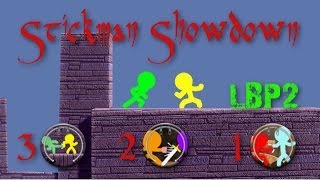 LBP2  Stickman Showdown 1 2 and 3 Fight Scene FullHD [upl. by Adnawed]