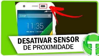 Como desativar o sensor de proximidade do Android [upl. by Atse]