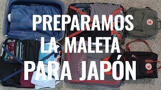 CÓMO HACER LA MALETA PARA PASAR 3 SEMANAS EN JAPÓN 🇯🇵 [upl. by Santa]