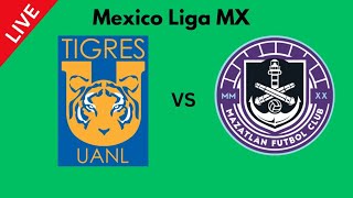 Tigres UNAL vs Mazatlán FC en vivo anotando México Liga MX  2024 [upl. by Neela]