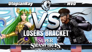 UtopianRay Palutena vs WBG  MVD Snake  Top 48  Frostbite 2019 [upl. by Aanas]