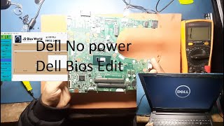 Dell Vostro 15 3568 Part Number VegasTuris SKLKBL 153411 No Power And Dell Bios Edit Done [upl. by Hardner]