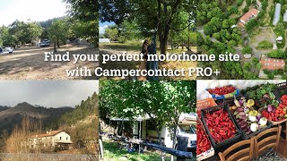 Find your perfect motorhome site with Campercontact PRO  Campercontact [upl. by Lleryd]