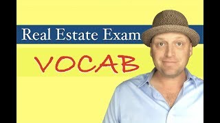 Vocabulary Terms from the Real Estate Exam  PrepAgent [upl. by Caitrin]