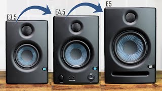 Which Presonus Studio Monitors Should You Get  Presonus Eris E35 E45 amp E5 Comparison 2021 [upl. by Layla]