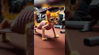 Don’t let anyone bring you down catsofyoutube cats ai aiart chubbyjr workout [upl. by Nosrej14]