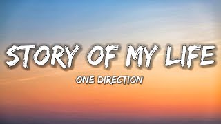 Story of my Life  ONE DIRECTION Lyrics Video [upl. by Spieler632]