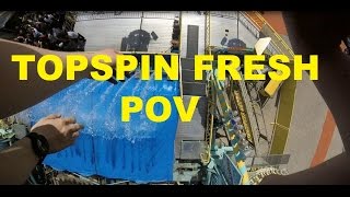 Top Spin Fresh  Foire du Trône 2016  Onride POV [upl. by Atinav634]