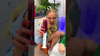 Edible Pedicure Prank Hack 😂 funny prank shorts skits [upl. by Omiseno672]