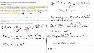 LEIFIphysik Aufgabenlösung Altersbestimmung von Gesteinsproben [upl. by Esac410]