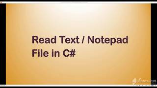 Read Text File in C  Display Text File to RichTextBox [upl. by Kohcztiy]