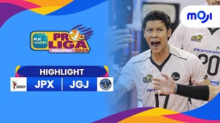 Pertamina Pertamax VS Garuda Jaya 30  Highlight PLN Mobile Proliga 2024 [upl. by Acker]