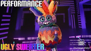 Ugly Sweater Performs quotThe Bestquot By Tina Turner  Masked Singer  S11 E1 [upl. by Osicnarf526]