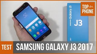 SAMSUNG GALAXY J3 2017  test par TopForPhone [upl. by Nesahc]