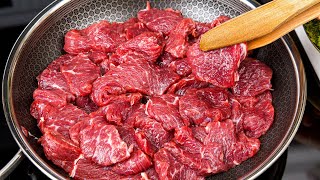 The MOST tender beef in 15 minutes🔥 The Secret to Tenderize the Toughest Beef Quickly [upl. by Ahsinut]