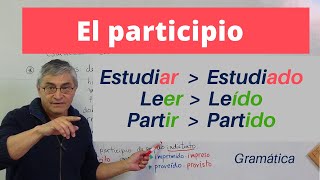 El participio en español  usos y formas [upl. by Sesom317]