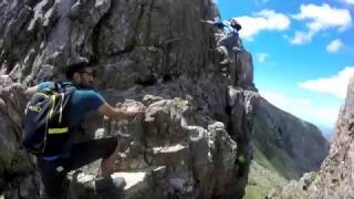 The Third Pinnacle Crib Goch knife edge Snowdonia [upl. by Eelime]