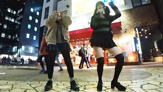 Emiru Does The Chika Dance in Japan ft Tanuki [upl. by Graniah]