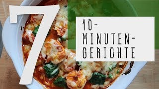 7 Rezeptideen für stressige Tage  Vegetarisch amp Kindgerecht [upl. by Barby]