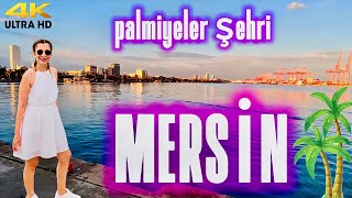 MERSİN SAHİL YÜRÜYÜŞ Mersin Walking Tour Palmiyeler Şehri Mersin Namı Diğer İçel🌴 mersin [upl. by Asiulairam32]