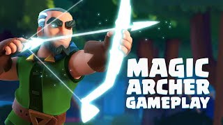 Clash Royale Magic Archer Gameplay Reveal New Legendary Card [upl. by Ailimat]