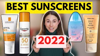 THE BEST SUNSCREENS OF 2022 🏆 Dermatologist DrDrayzday [upl. by Ahsemot]