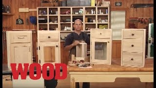 How to Easily Make Doors and Drawers  WOOD magazine [upl. by Viviane797]