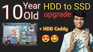 How to Replace HDD with SSD Laptop HDD aur SSD dono ek saath kaise chalaye  How to Upgrade SSD [upl. by Narrat]