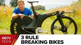 3 World Record Breaking Bikes  So Fast They Were Banned [upl. by Einiar]