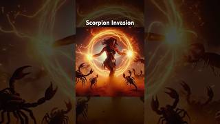 🦂Wonder Woman Saves Egypt from a Scorpion Invasion wonderwoman scorpion egypt [upl. by Guevara]