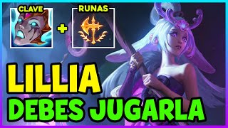 🔥 SÚPER FUERTE COMO JUGAR LILLIA JUNGLA S14 GUÍA ESPAÑOL  TEMPORADA 14 LOL 2024 [upl. by Obediah]