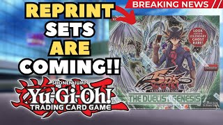 YUGIOH BREAKING NEWS  KONAMI CONFIRMS RETRO PRODUCTS RETUNRS [upl. by Ycram471]