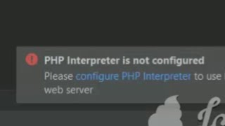 Configure PHP Interpreter Fixed  How to Setup PhpStorm [upl. by Akcinat631]