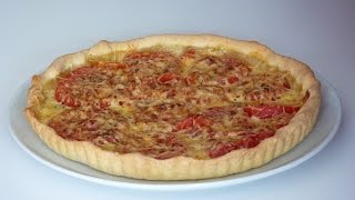 TARTE A LA TOMATE EXPRESS [upl. by Nylirad]