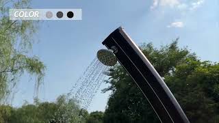 Starmatrix SS0955C 35L Curve Aluminum Solar Shower [upl. by Ihcur284]