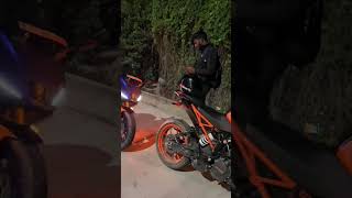 Duke 👀r R15v3 😳 ktm yamaha duke shorts youtubeshorts trending viralvideo sports ytshorts [upl. by Eveivaneg]