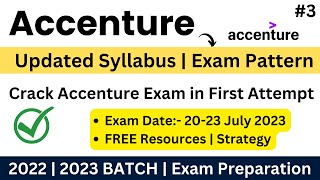 Accenture ASE  Packaged App Role Syllabus amp Pattern 2023  FREE Resources  Strategy [upl. by Elleinod]