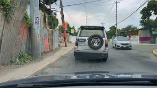 Kingston Jamaica Driving from Barbican Road to Norman Manley International Airport [upl. by Bensky]