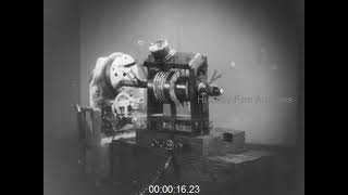 Demonstration of Edisons Kinetoscope 1930s  Film 1011087 [upl. by Nyliac383]