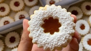 How to Make French Sable Cookies   French butter cookies [upl. by Zoilla779]