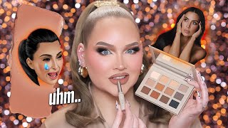 Kim are you serious 😳 The TRUTH Trying SKKN by Kim  NikkieTutorials [upl. by Normy510]