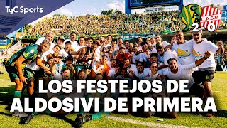 ALDOSIVI VOLVIÓ a PRIMERA tras VENCER por 2 a 0 a SAN MARTÍN T🏆 festejos felicidad emoción y más [upl. by Gustave]