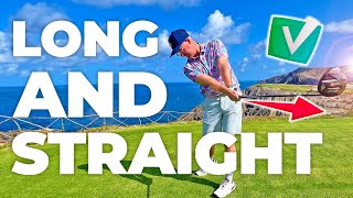 The Fastest Way To Straighter Tee Shots  Driver Golf Swing Drills [upl. by Byrn465]