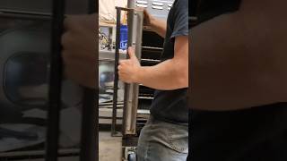 Removing Blodgett convection oven door repair kitchen restaurant service bluecollar [upl. by Jarek]