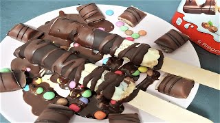 How to make Bueno ice  Kinder Bueno Eis selber machen  Eis selber machen [upl. by Nnaylloh]