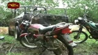 Vehicle of a LTTE leader attacked Wanni Operation 26 th of November 2008 [upl. by Merrill]