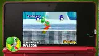 Nintendo 3DS  MARIO TENNIS OPEN  Bandeannonce [upl. by Rehpatsirhc]