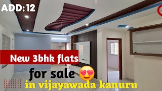 new 3bhkflatsforsale in vijayawada kanuru dont miss it😍 [upl. by Retsim]